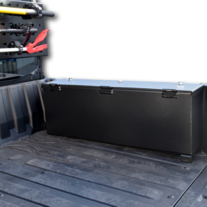 Polaris Ranger XD 1500 rear cargo storage security box, lockable weather resistant tool box