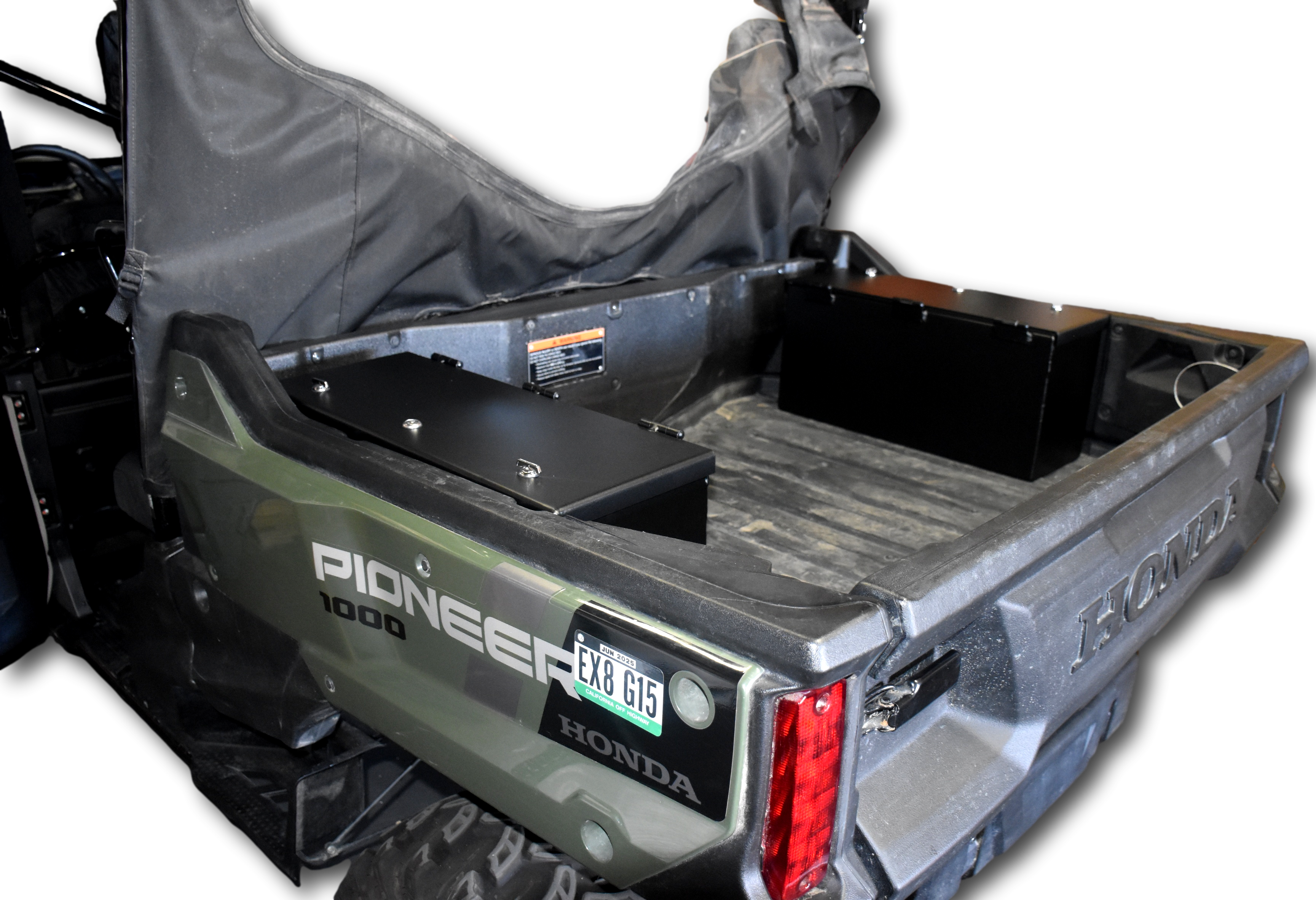 Honda Pioneer 1000 & 1000-6 Rear Cargo Side Storage Security Box